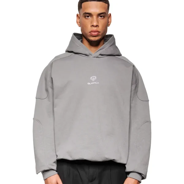 Olakala Discreet Mask Hoodie Dark Gray (1)